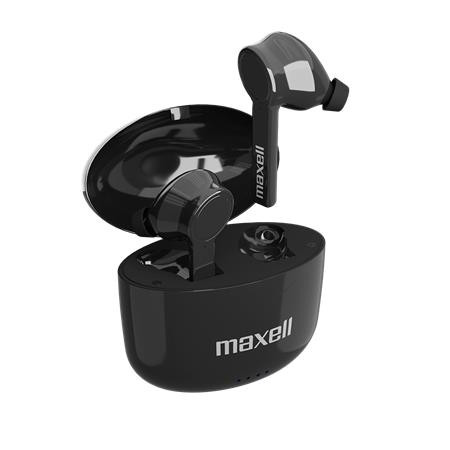 Fülhallgató, vezeték nélküli, Bluetooth 5.0, mikrofonnal, MAXELL "Bass 13", fekete Fülhallgató, vezeték nélküli, Bluetooth 5.0, mikrofonnal, MAXELL "Bass 13", fekete