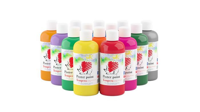 Tempera, 500 ml, ICO "Süni", fehér