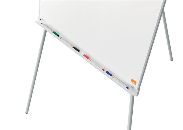 Flipchart tábla, mágneses felület, 70x100 cm, EcoLabel, NOBO "Premium Plus", fehér