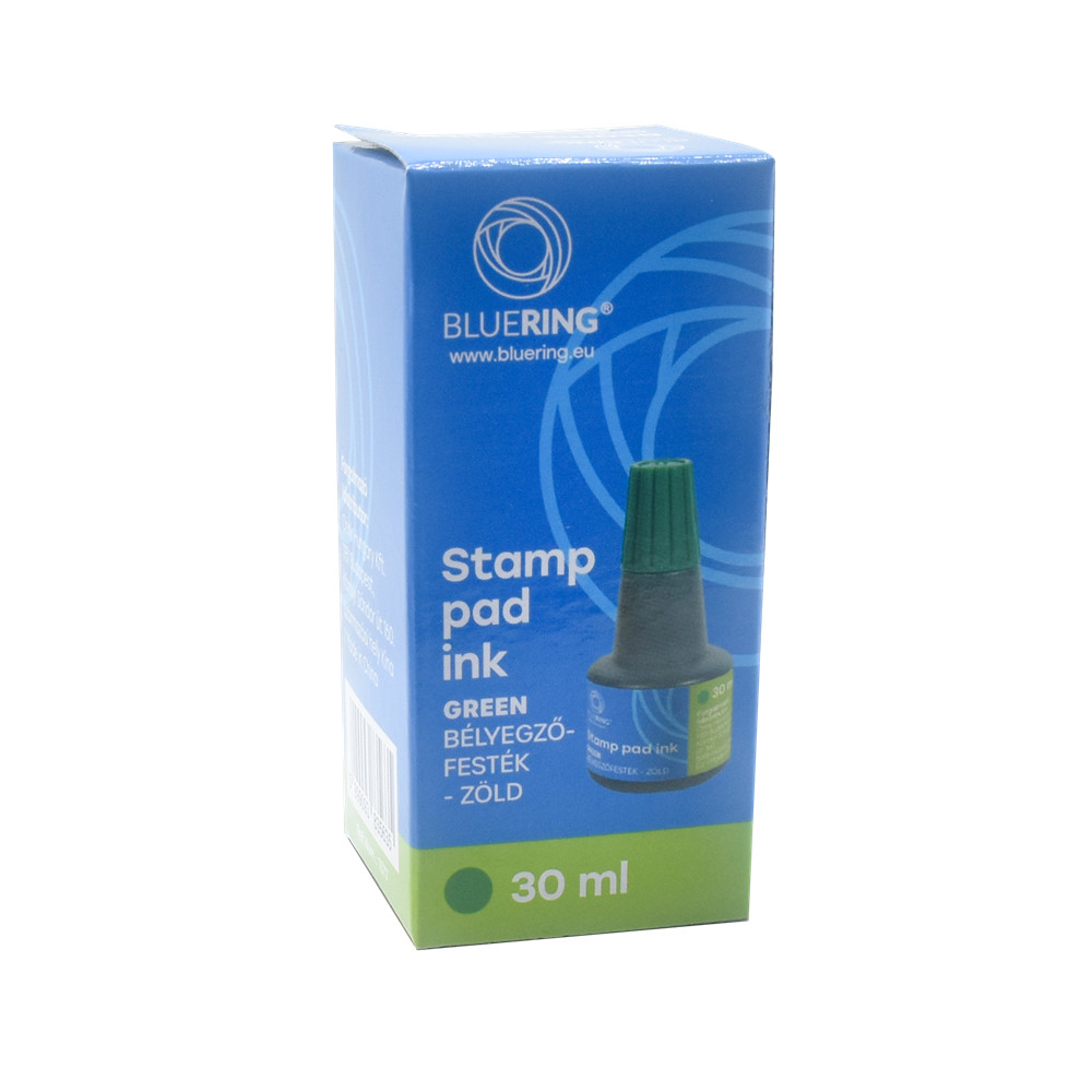 Bélyegzőfesték 30ml, Bluering Flower zöld