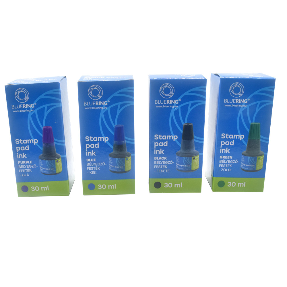 Bélyegzőfesték 30ml, Bluering Flower zöld