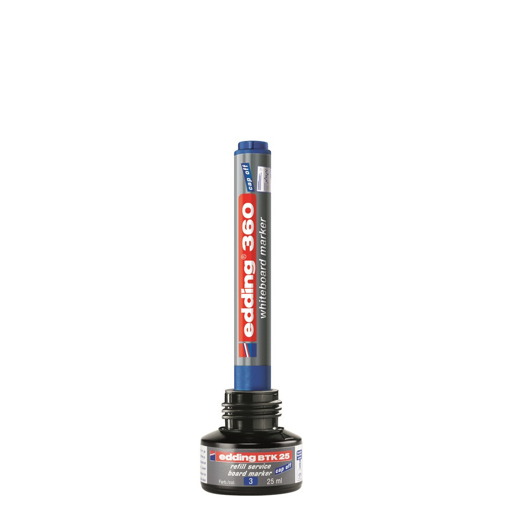Táblamarker 1,5-3mm, kerek Edding 360 piros