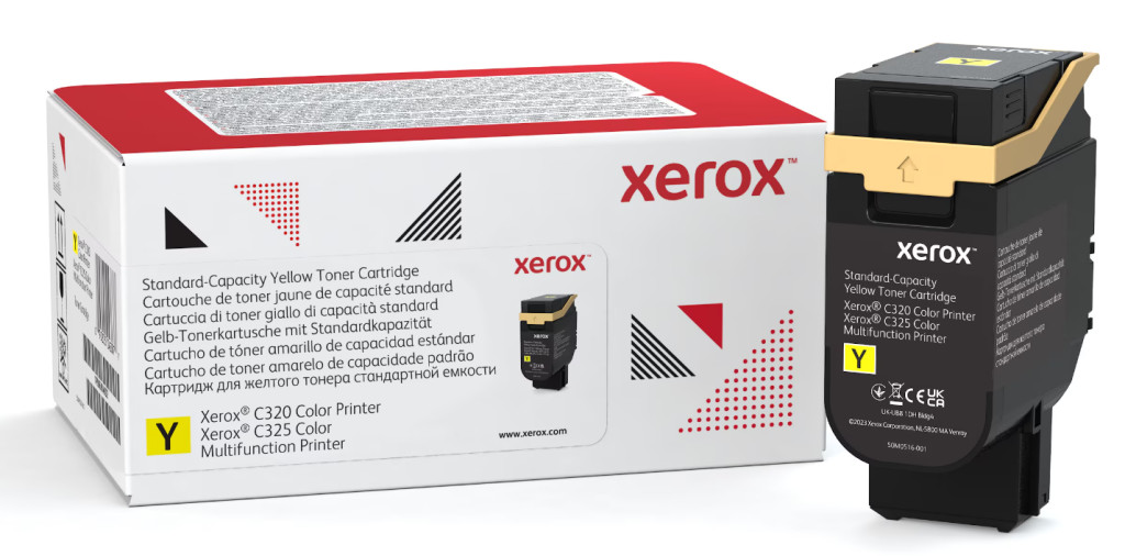 Image of Xerox C325 toner Yellow 1800 oldalra
