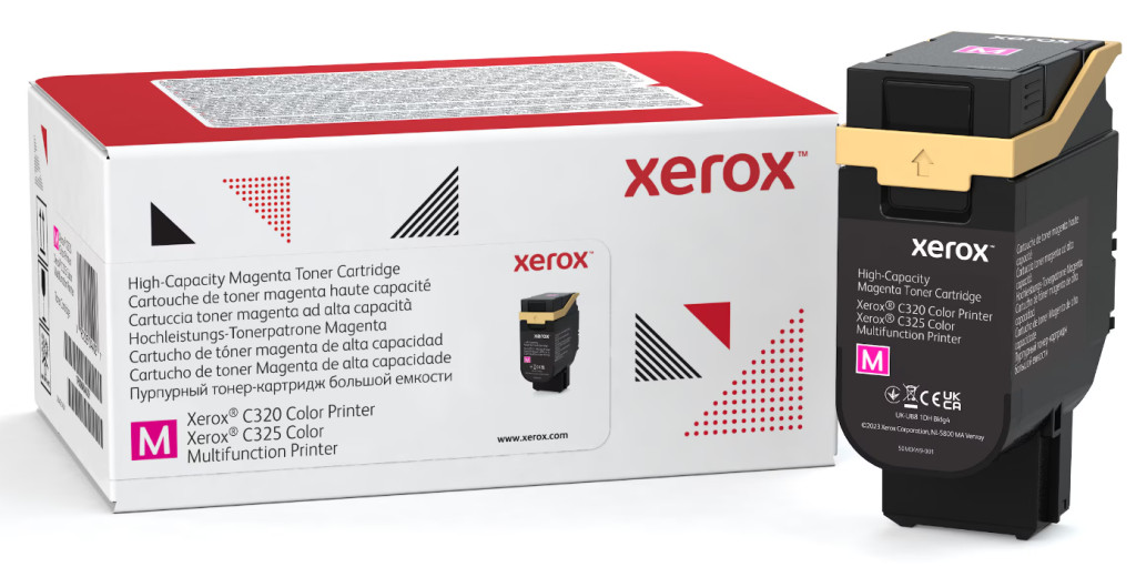 Image of Xerox C325 toner Magenta 5500 oldalra