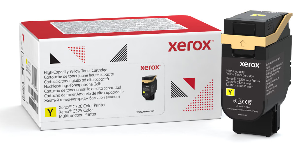 Image of Xerox C325 toner Yellow 5500 oldalra