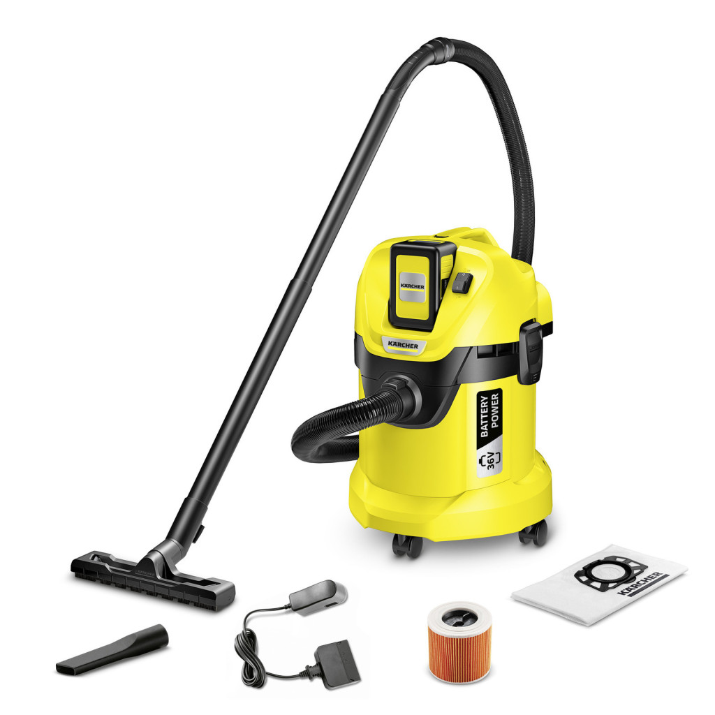 Image of Karcher WD 3 Battery Set EU-II Száraz-nedves, akkumulátoros porszívó