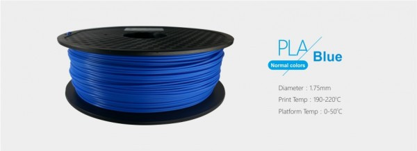 Image of 3D FILAMENT 1,75mm PLA Kék /1kg-os tekercs/