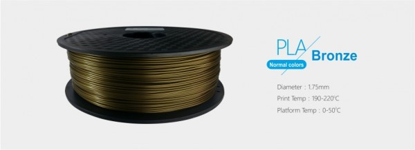 Image of 3D FILAMENT 1,75mm PLA Arany /1kg-os tekercs/