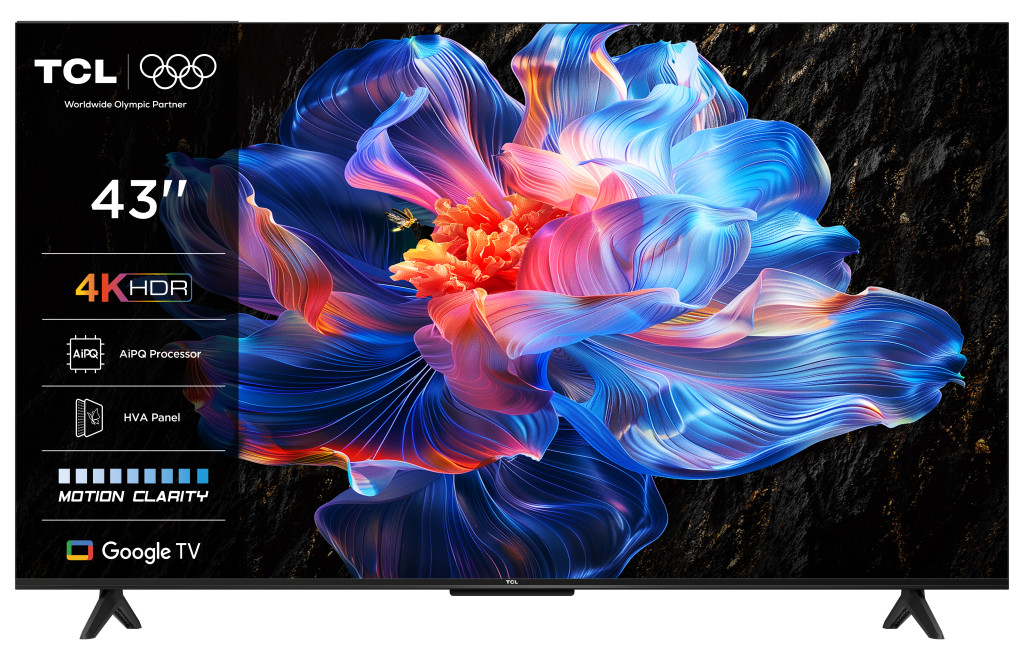 TCL 43" 43V6C LED 109cm 4K UHD Google TV