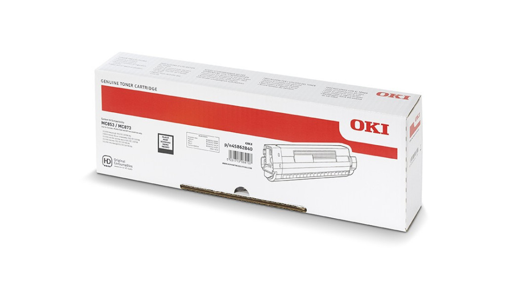 Image of Oki MC853,MC873 Toner Black 7000 oldalra