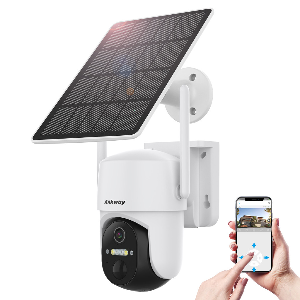 Image of Ankway-Choetech PTZ, napelemes, CSAK Wi-Fi, kamera