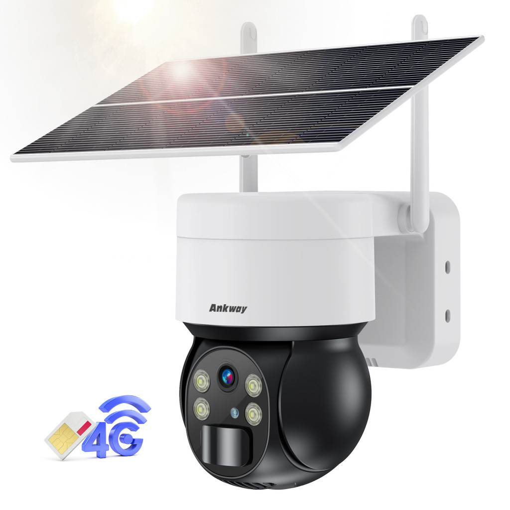 Image of Ankway-Choetech PTZ, napelemes, CSAK 4G, kamera