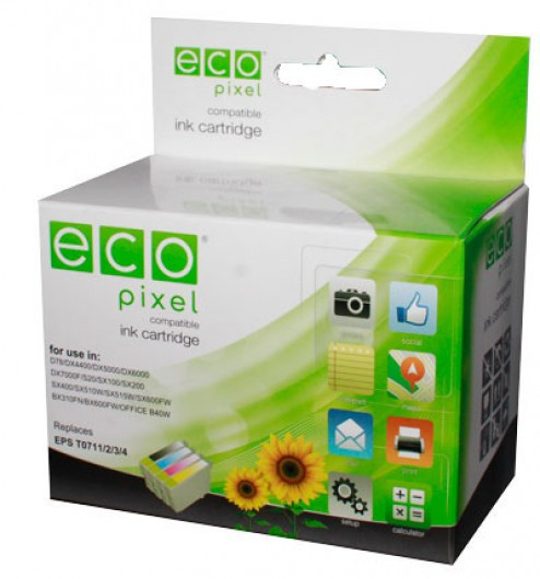 Utángyártott EPSON T2633 Tintapatron Magenta ECOPIXEL BRAND 26XL Utángyártott EPSON T2633 Tintapatron Magenta ECOPIXEL BRAND 26XL
