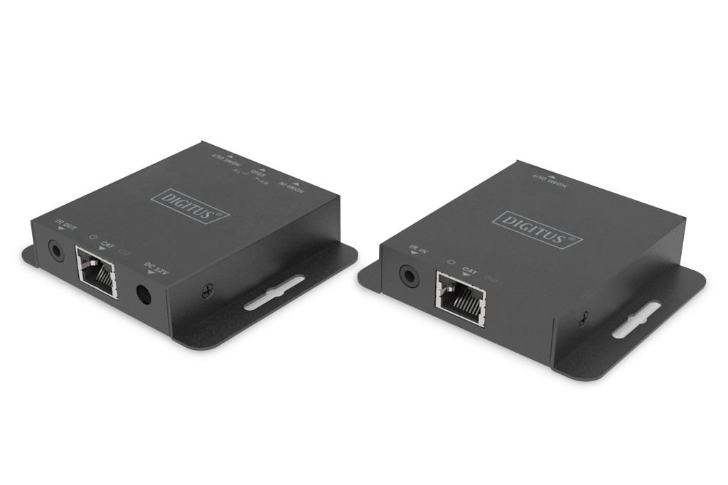 DIGITUS DS-55519 HDMI 4K 30Hz Cat.6/Cat.6A/Cat.7/Cat.8 70m extender szett DIGITUS DS-55519 HDMI 4K 30Hz Cat.6/Cat.6A/Cat.7/Cat.8 70m extender szett