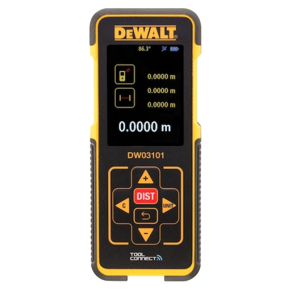 DEWALT Távolságmérő, lézeres, 100 m
