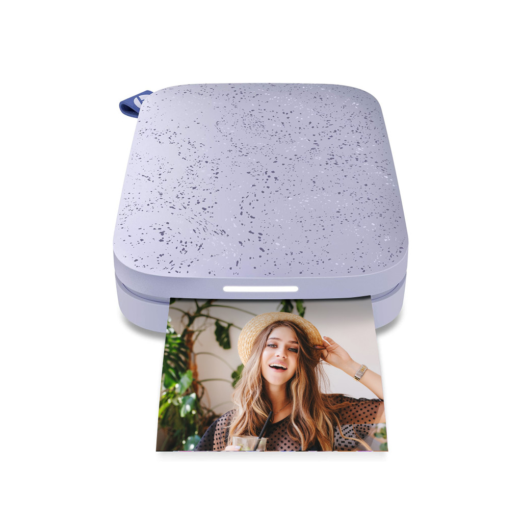 Image of HP Sprocket hordozható fotónyomtató 2x3 hüvelykes lila