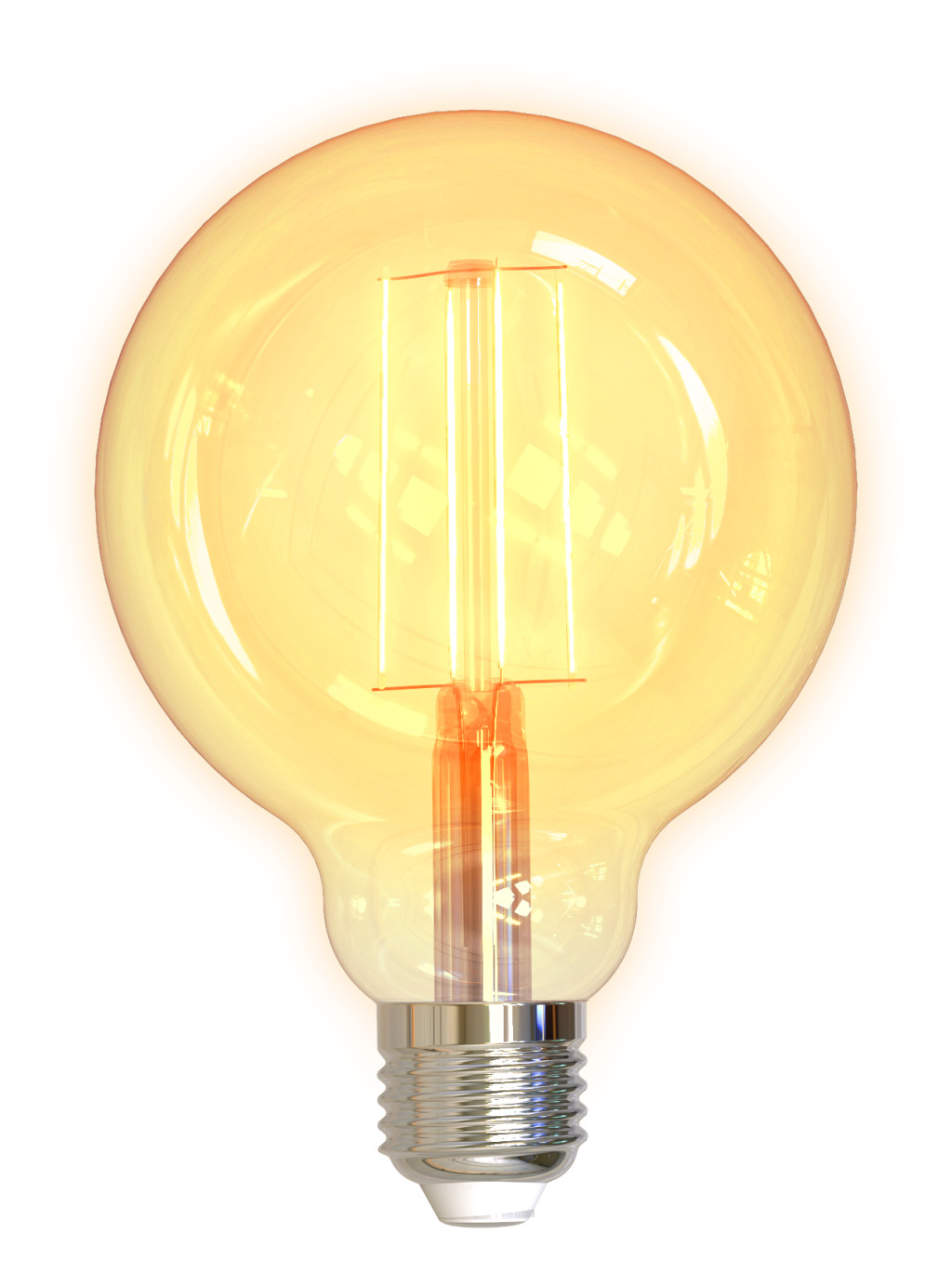 Image of Deltaco SMART HOME SH-LFE27G95 WiFi, E27, 5.5W, 1800-6500K, volfrám Izzó