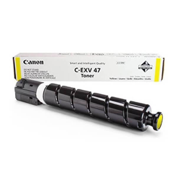 Canon CEXV47 C-EXV47 Yellow Eredeti Toner
