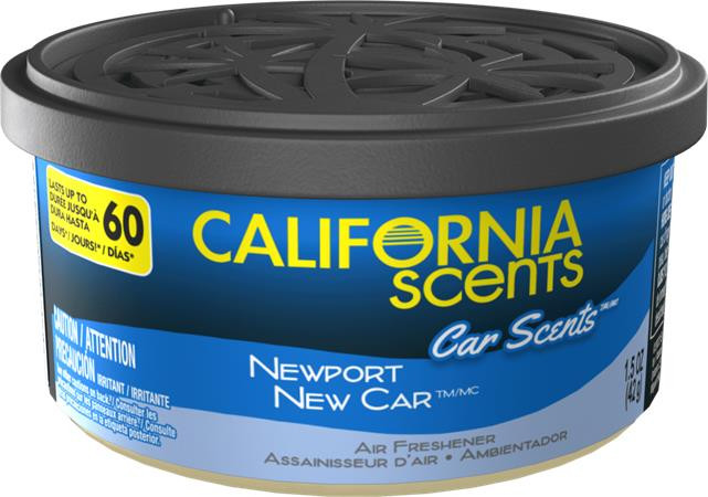 Image of Autóillatosító konzerv, 42 g, CALIFORNIA SCENTS "Newport New Car"