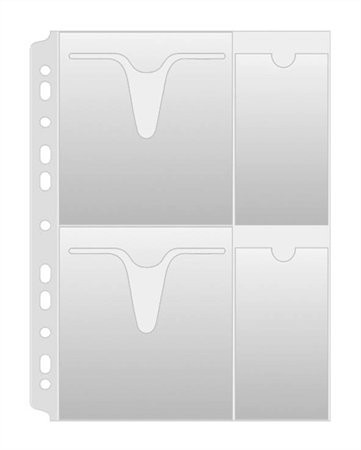 Image of CD/DVD genotherm, lefűzhető, A4, 160 mikron, víztiszta, DONAU