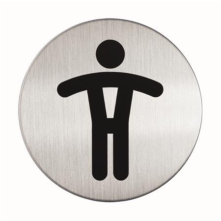 Információs piktogram, öntapadó, DURABLE "Férfi WC" Információs piktogram, öntapadó, DURABLE "Férfi WC"