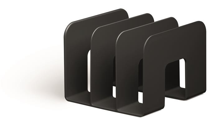 Image of Könyvtámasz-és katalógustartó, műanyag, DURABLE "ECO", fekete