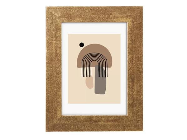 Image of Képkeret, fa, 13x18 cm, "Goldbuch Ian", arany