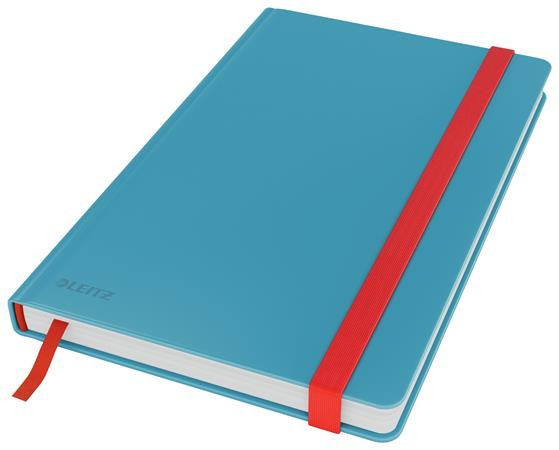 Image of Beíró, A5, vonalas, 80 lap, keményfedeles, LEITZ "Cosy Soft Touch", nyugodtkék