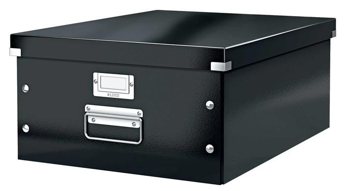 Image of Doboz, A3 méret, LEITZ "Click&amp;Store", fekete