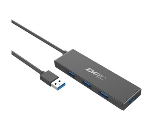 Image of USB elosztó-HUB, 4xUSB 3.1/1xUSB micro, EMTEC "T620A"