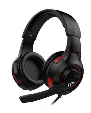 Image of Fejhallgató, mikrofon, hangerőszabályzó, vibrációs, GENIUS "HS-G600V"