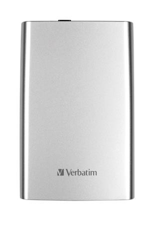 Image of 2,5" HDD (merevlemez), 2TB, USB 3.0, VERBATIM, ezüst