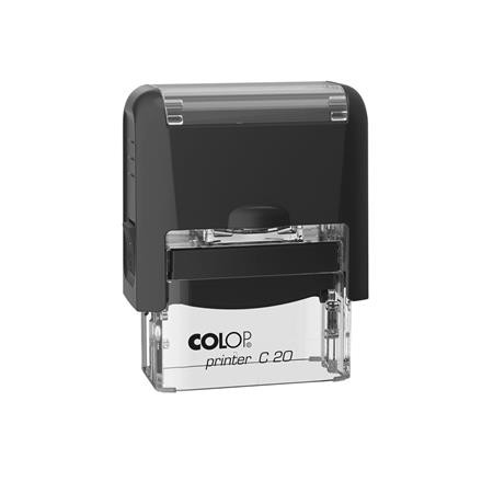 Image of Bélyegző, COLOP "Printer C 20", fekete cserepárnával