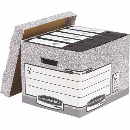 Image of Archiválókonténer, karton, standard, "BANKERS BOX® SYSTEM by FELLOWES®"