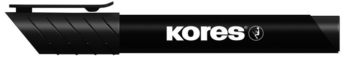 Image of Alkoholos marker, 3-5 mm, kúpos, KORES "K-Marker", fekete