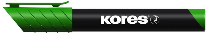 Image of Alkoholos marker, 3-5 mm, kúpos, KORES "K-Marker", zöld