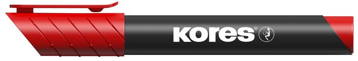 Image of Alkoholos marker, 3-5 mm, kúpos, KORES "K-Marker", piros
