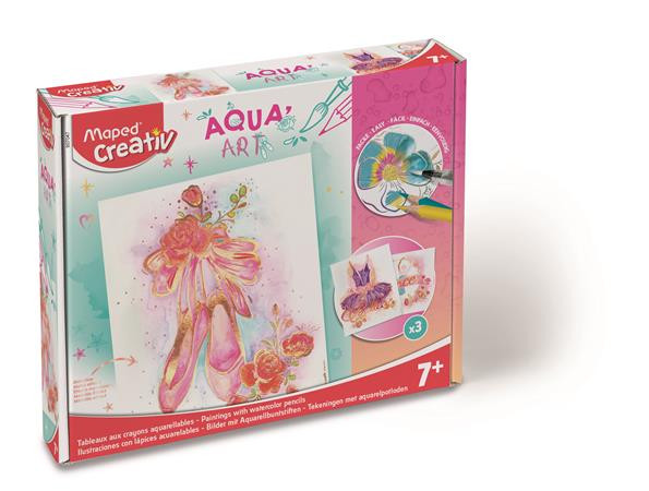 Image of Akvarell festőkészlet, MAPED CREATIV, "Aqua Art", tánc