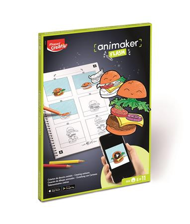 Image of Animációkészítő készlet applikációval, MAPED CREATIV "Animaker Flash", Pop