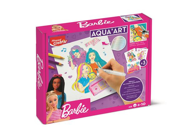 Image of Akvarell festőkészlet, MAPED CREATIV "Barbie Aqua Art"