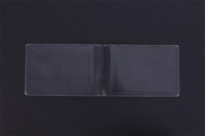 Image of Diák- és igazolványtartó, 2 lapos, PVC, átlátszó
