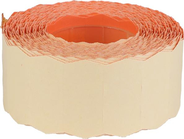 Image of Árazószalag, 25x16 mm, gyengített ragasztóval, pasztell narancssárga