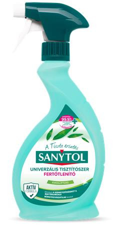 Image of Általános tisztító- és fertőtlenítő spray, 500 ml, SANYTOL, eukaliptusz