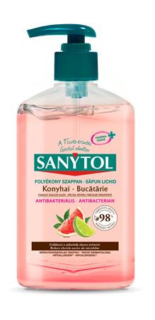 Image of Antibakteriális folyékony szappan, 250 ml, SANYTOL "Konyhai"