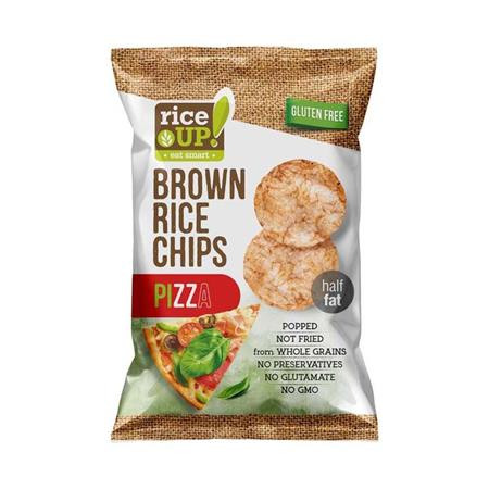 Image of Barnarizs chips, 60 g, RICE UP, pizza