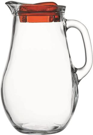 Üvegkancsó fedővel, üveg, 1,8l Üvegkancsó fedővel, üveg, 1,8l