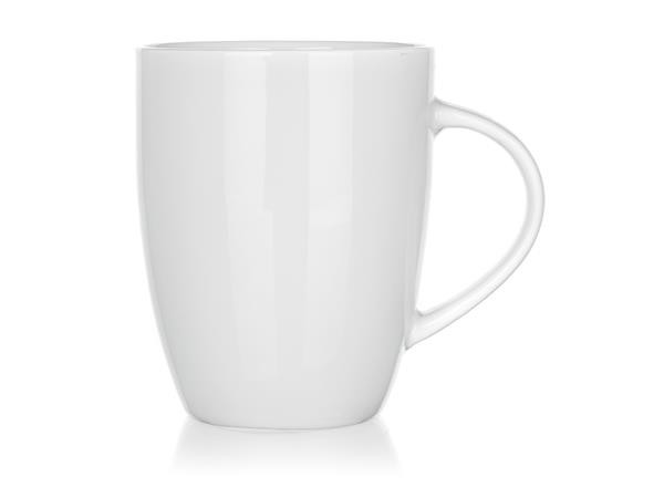 Image of Kávés-teás bögre, fehér, 32 cl, 6 db-os szett "Economic"