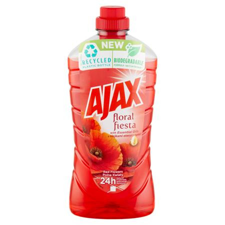 Image of Általános tisztítószer, 1 l, AJAX, piros