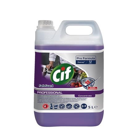 Image of Kombinált tisztító- és fertőtlenítőszer, 5 l, CIF "Pro Formula Safeguard"