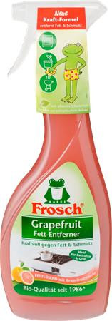 Image of Konyhai tisztító- és zsíroldó spray, 500 ml, FROSCH, grapefruit